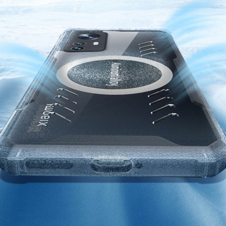 Противоударный чехол Gaming Cooling для Xiaomi 12 Pro - черный
