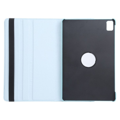 Чохол-книжка 360 Degree Rotation Litchi для iPad Pro 11 2024 - блакитний