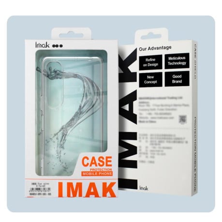 Силиконовый прозрачный чехол IMAK UX-5 Series на Samsung Galaxy S25 FE 5G