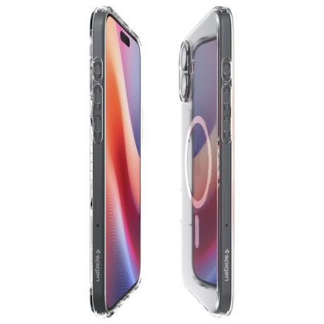 Оригинальный чехол Spigen Liquid Crystal MagSafe на iPhone 16 Plus - Clear