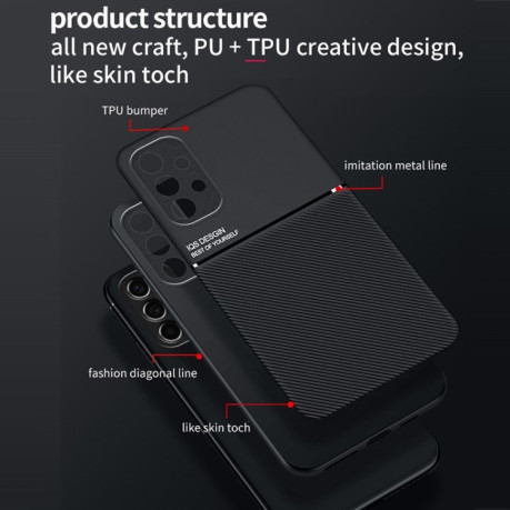 Протиударний чохол Organic Glass для Samsung Galaxy A13 4G - чорний