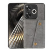 Протиударний чохол Double Buckle для Xiaomi Poco F6 - сірий