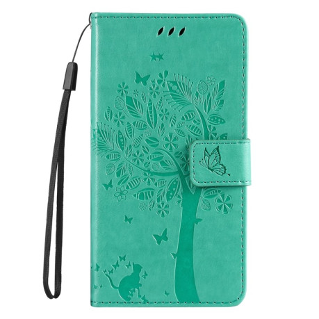 Чохол-книжка Happy Cat Pattern для Xiaomi Redmi 14C 4G/Poco C75/Redmi A4 5G - зелений