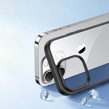 Оригінальний чохол Ugreen Gel Frame Classy Clear для iPhone 14 Pro Max - чорний