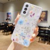 Протиударний чохол Fresh Small Floral Epoxy TPU для Samsung Galaxy A35 - D05 Blue Floral