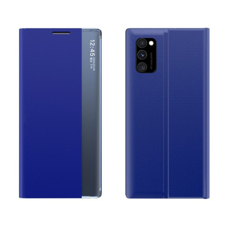 Чехол-книжка Clear View Standing Cover на Galaxy A81/M60s/Note 10 Lite - синий