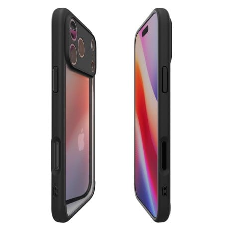 Оригинальный чехол Spigen Ultra Hybrid на iPhone 17 Pro Max - Matte Black