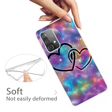 Ударозащитный чехол Painted для Samsung Galaxy A32 4G - Starry Love