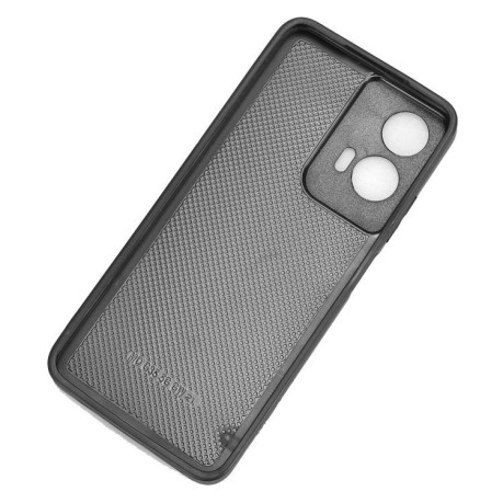 Ударозащитный чехол Sewing Cow Pattern для Motorola Moto G35 5G - черный