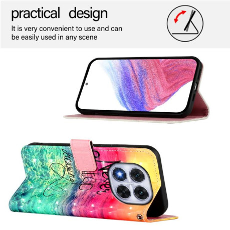 Чехол-книжка 3D Painting для Xiaomi Redmi Note 14 Pro 5G/Poco X7 - Dreams