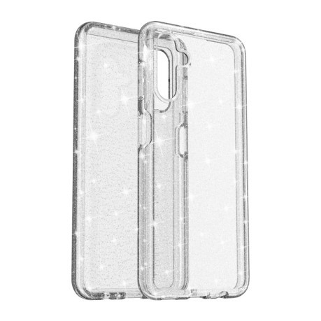 Протиударний чохол Terminator Style Glitter для Samsung Galaxy A04s/A13 5G - прозорий