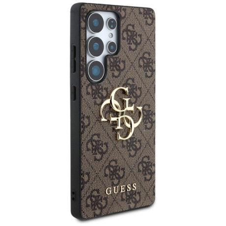 Оригінальний чохол Guess Big 4G Logo Classic Logo  для Samsung Galaxy S25 Ultra - Brown