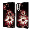 Чохол-книжка Crystal 3D Shockproof Protective Leather для Samsung Galaxy A35 5G - Flower