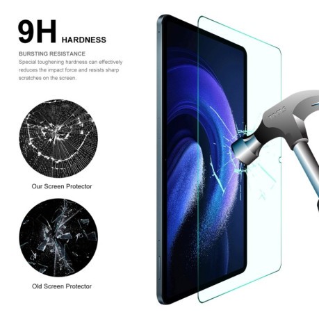 Комплект захисних стекол ENKAY Hat-Prince 0.33mm для Xiaomi Pad 6 / 6 Pro - прозорий