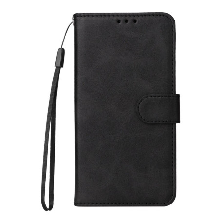 Чохол-книжка Stitching Calf Texture для Samsung Galaxy S24 FE 5G - чорний