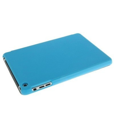 Чехол 3-fold Smart Cover синий для iPad mini 3/ 2/ 1
