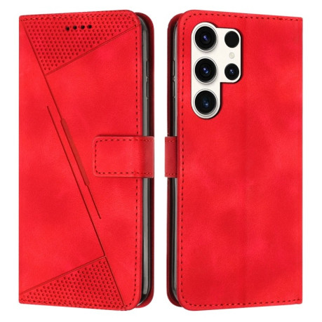 Чохол-книжка Dream Triangle Leather на Samsung Galaxy S24 Ultra - червоний