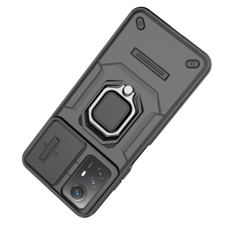 Протиударний чохол Sliding Camshield для Xiaomi Redmi Note 12S 4G Global - чорний