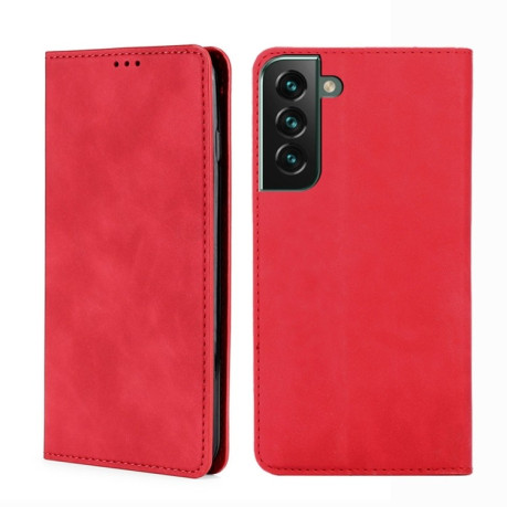 Чехол-книжка Retro Skin Feel Business Magnetic на Samsung Galaxy S23+ 5G - красный