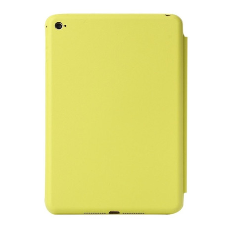 Кожаный чехол-книжка Solid Color на iPad mini 4 - зеленый