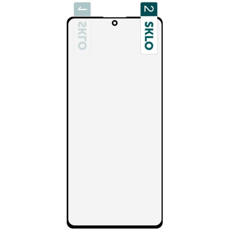 Гибкое защитное стекло полностью клейкое на Samsung Galaxy S10 Lite