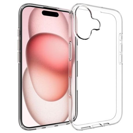 Силиконовый чехол Waterproof Texture на  iPhone 17 Pro - прозрачный