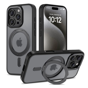Чехол Tech-Protect MagRing MagSafe Case with Stand для  iPhone 16 Pro - Black