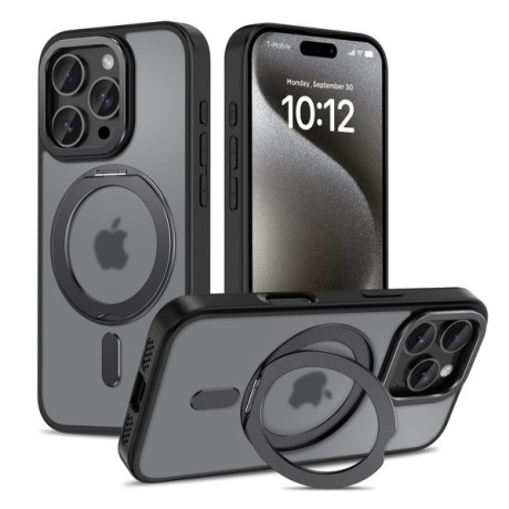 Чехол Tech-Protect MagRing MagSafe Case with Stand для iPhone 16 Pro Max - Black