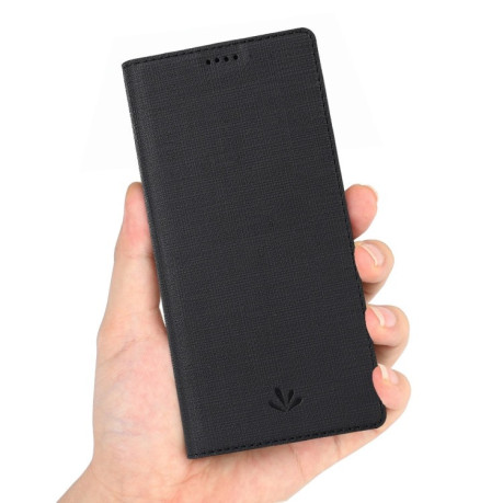 Чохол-книга ViLi Texture на Samsung Galaxy A10- чорний