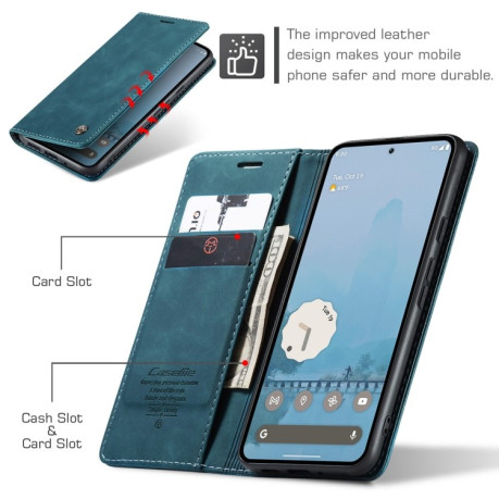 Чехол-книжка CaseMe-013 Multifunctional на Google Pixel 9 Pro XL - синий