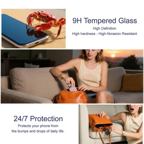 Захисне Скло imak Dust-free Chamber Locator H Series на OPPO A5 Pro 4G / 5G Global - чорне