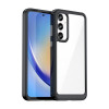 Противоударный чехол Colorful Acrylic Series для Samsung Galaxy A35 - черный