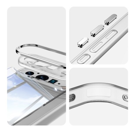 Протиударний чохол Acrylic Hybrid TPU Armor Shockproof для Google Pixel 9 Pro XL - прозорий