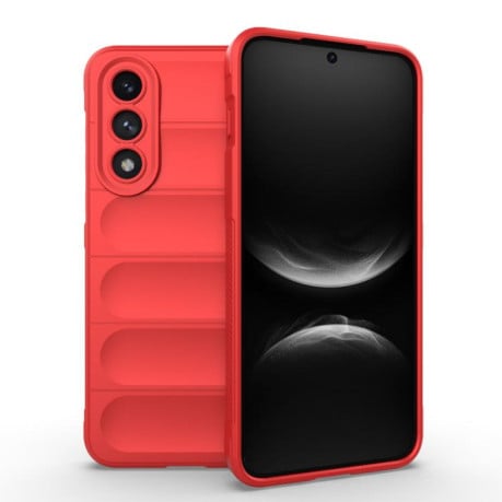 Силиконовый чехол Magic Flannel на OnePlus Ace 5 Ultra 5G / Nord 5 - красный