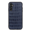 Противоударный чехол Crocodile Texture для Samsung Galaxy A14 5G - синий