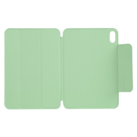 Магнитный чехол-книжка Fixed Buckle Magnetic для iPad mini 6 - светло-зеленый