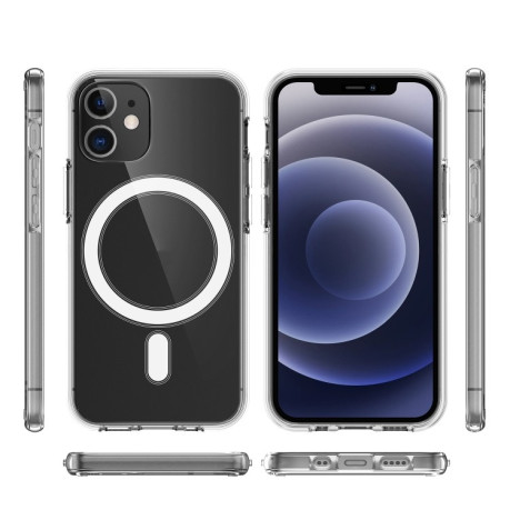 Противоударный чехол Ring Clear Crystal Magsafe для iPhone 11 Pro Max - прозрачный