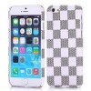 Пластиковый Чехол Grid Grain White для iPhone 6, 6S