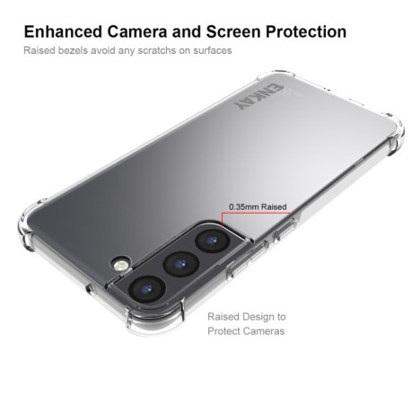 Противоударный чехол ENKAY Clear для Samsung Galaxy S22 Plus 5G - прозрачный