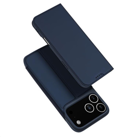 Чехол-книжка DUX DUCIS Skin Pro Series на iPhone 17 Pro - синий
