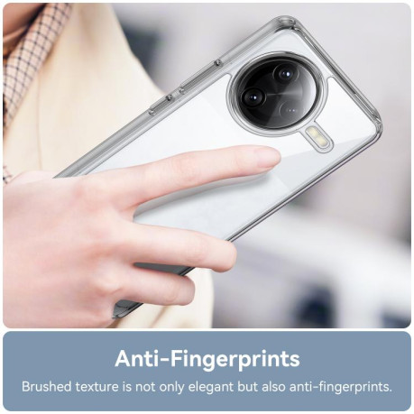 Противоударный чохол Colorful Acrylic Series для Xiaomi Poco F7 Ultra - прозрачный