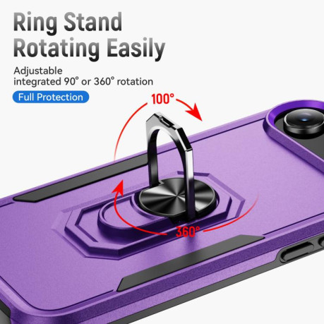 Чохол протиударний Heavy Duty Armor для iPhone Air - фіолетовий