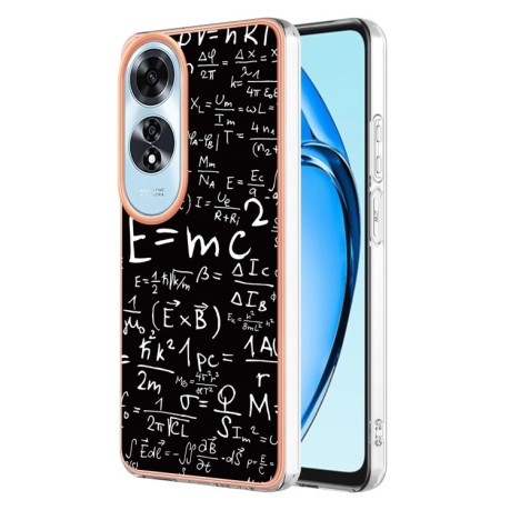 Противоударный чехол Electroplating IMD для OPPO A60 4G - Equation