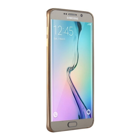 Чехол Electroplating TPU на Samsung Galaxy S6 / G920 (Gold)