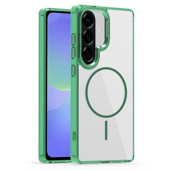 Чехол Star Shield Thin Circle MagSafe для Samsung Galaxy A36 - зеленый