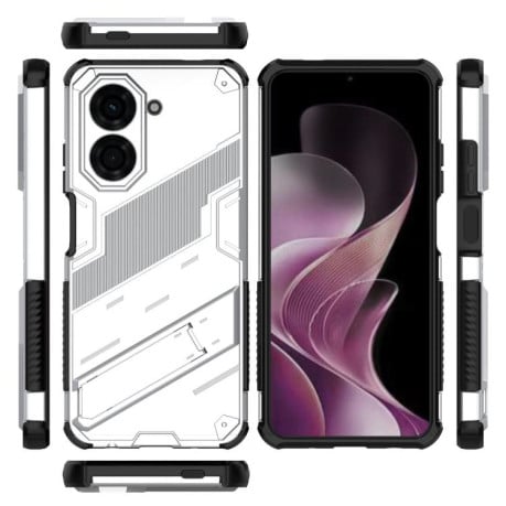 Противоударный чехол Punk Armor для Xiaomi Redmi A5 4G 171.1mm / Poco C71 5G - белый