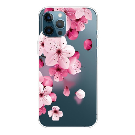 Чохол Painted Pattern для iPhone 13 Pro - Cherry Blossoms