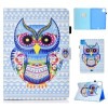 Чохол-книжка Colored Drawing Stitching на iPad Pro 11 (2022/2020) /Air 10.9 2022/2020/ Pro 11 2018 - Colored Owl (квадрат)