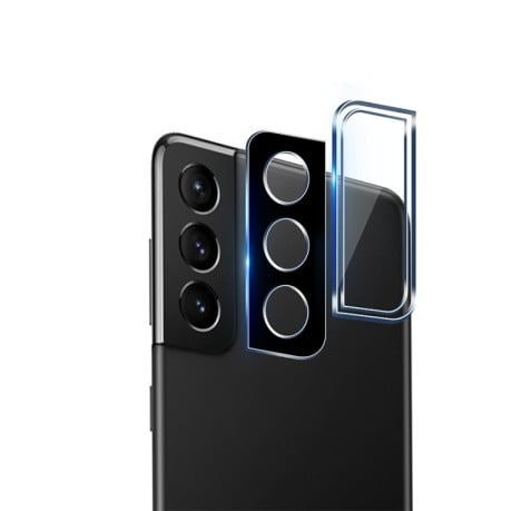 Защитное стекло на камеру mocolo 9H 3D для Samsung Galaxy S22 Plus 5G - черное