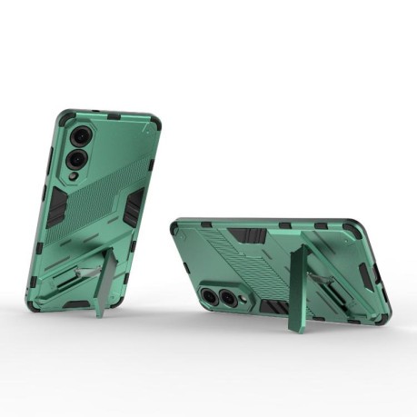 Протиударний чохол Punk Armor для Samsung Galaxy S25 Edge 5G - зелений
